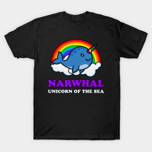 Narwhal Unicorn of the Sea T-Shirt